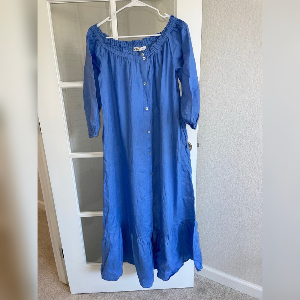 Zara linen dress
